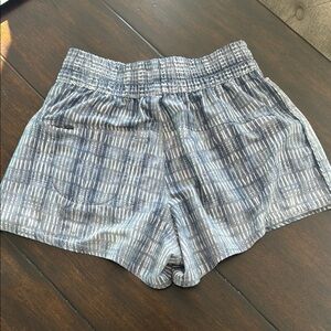 Vuori Blue Athletic Shorts with Elastic Waistband and Relaxed Fit